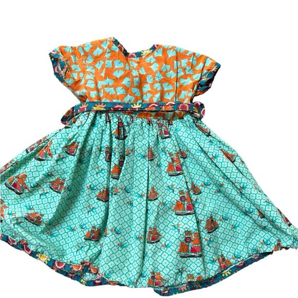 Jelly the Pug pirate ship dress 18 months - Picture 2 of 5